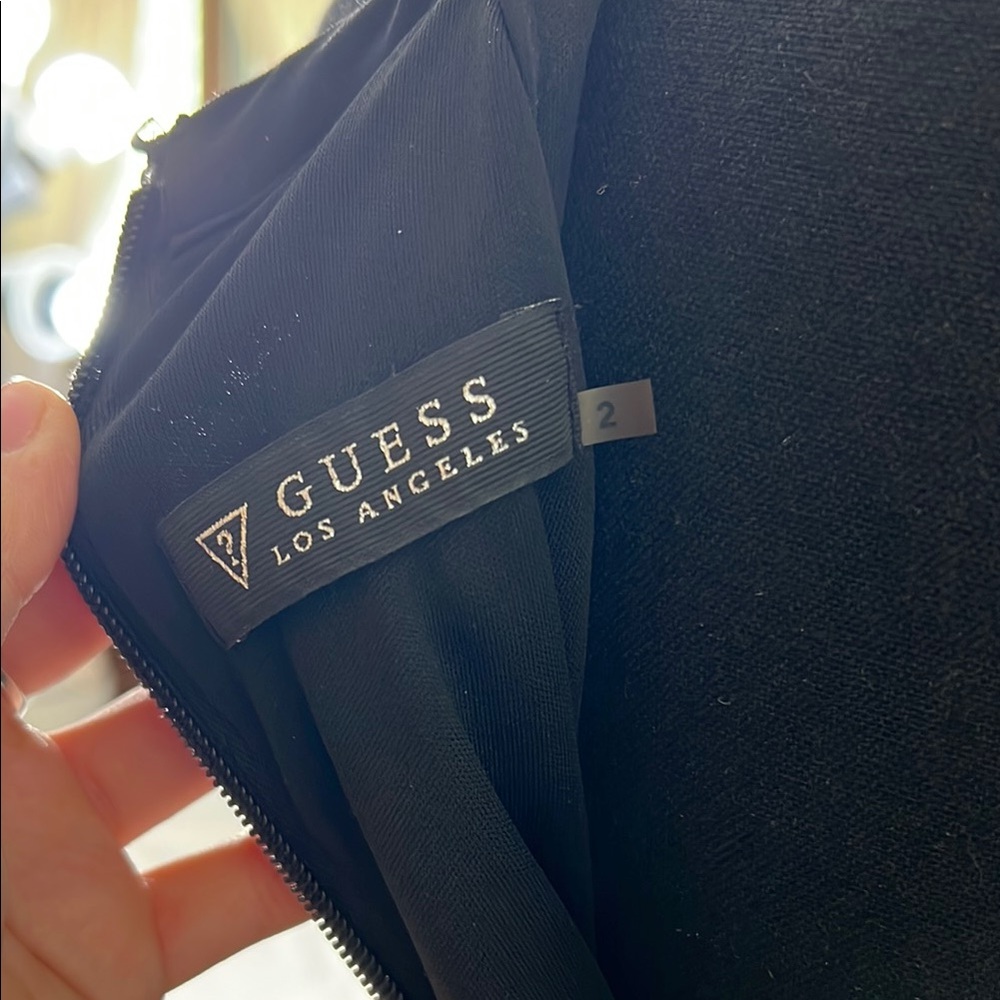 Guess Black Halter Sheath Dress - Picture 2 of 6